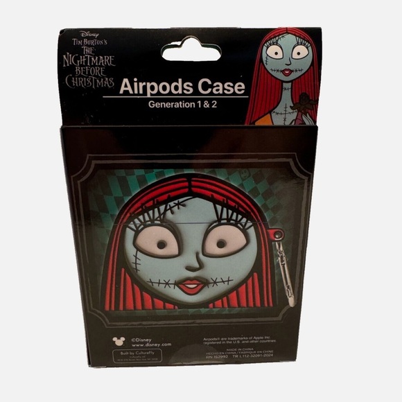 Disney Sally The Nightmare Before Christmas AirPods Case - Generation 1 & 2 NEW - Picture 2 of 2